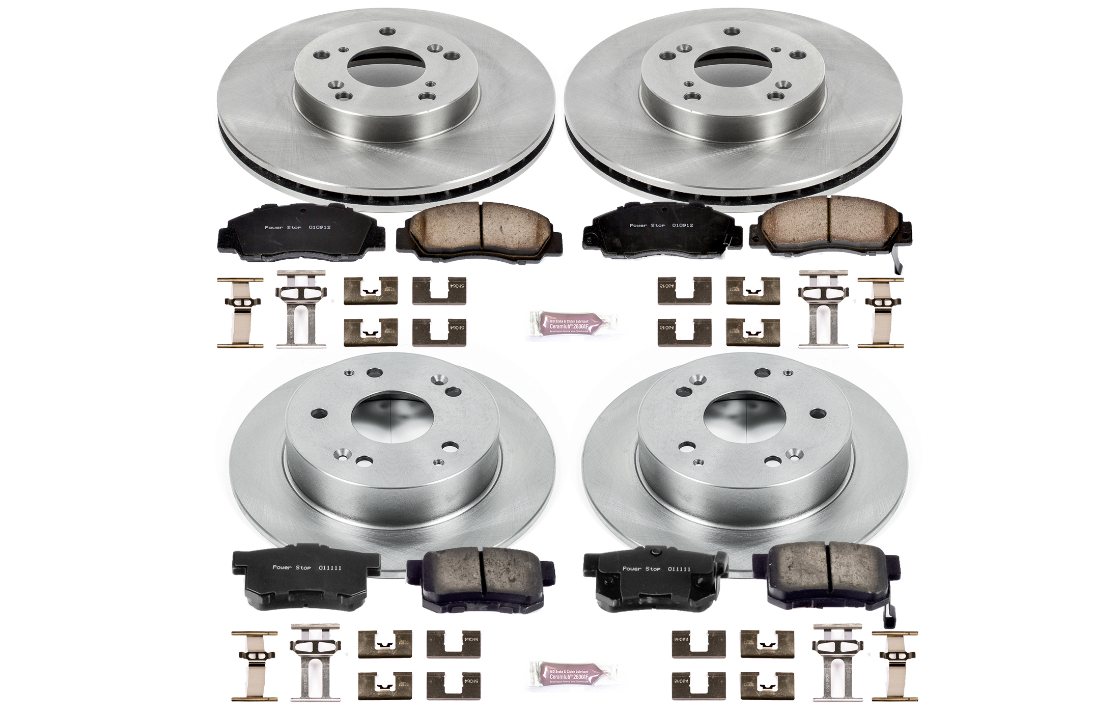 Autospecialty KOE783 1-Click OE Replacement Brake Kit