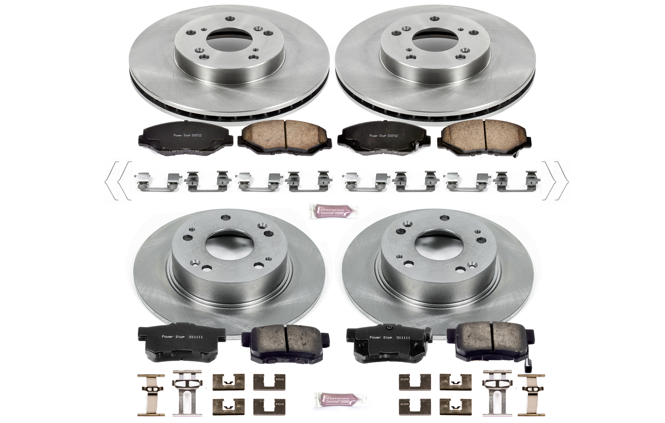 Autospecialty KOE5604 1-Click OE Replacement Brake Kit Power Stop