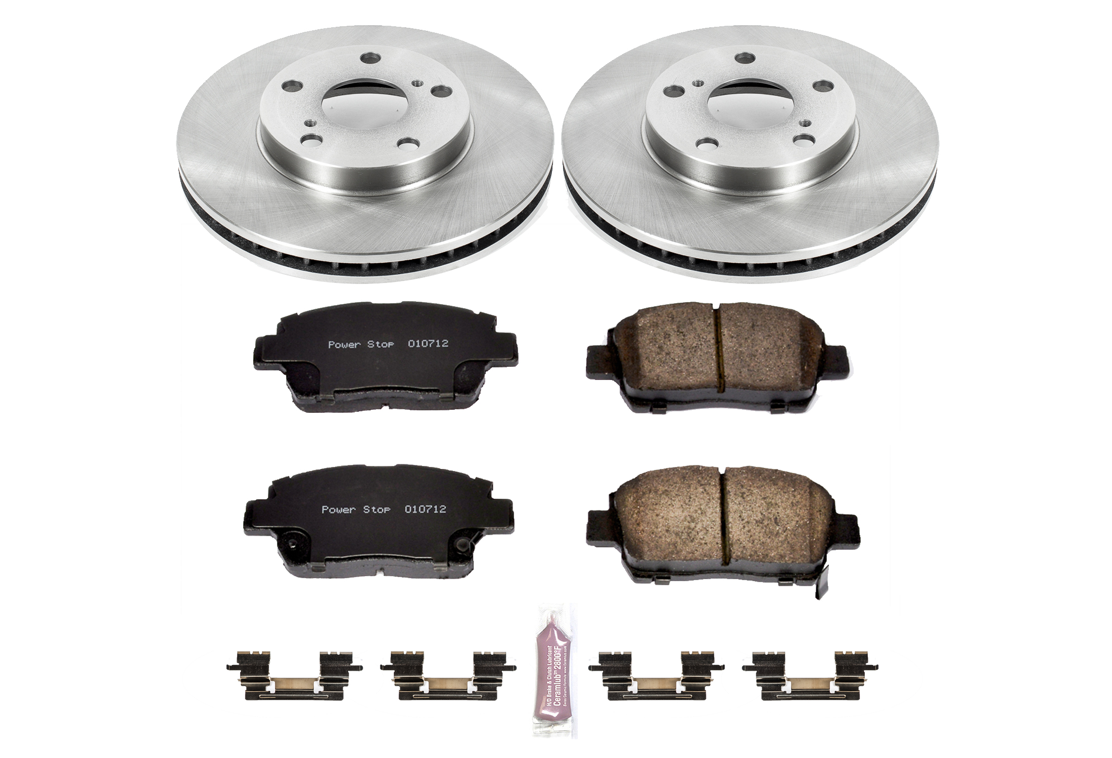 Autospecialty KOE893 1-Click OE Replacement Brake Kit Power Stop