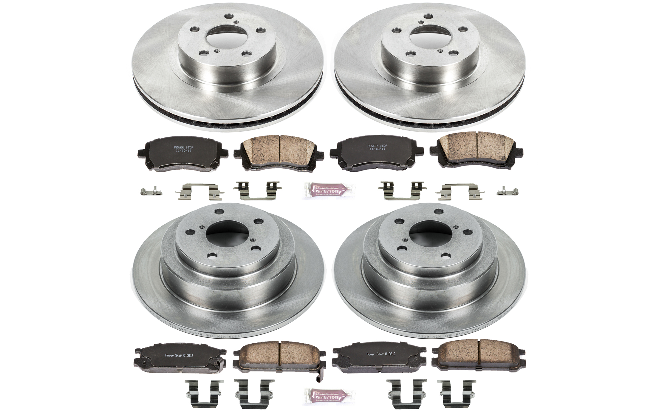 Power Stop KOE4454 Autospecialty Daily Driver OE Brake Kit