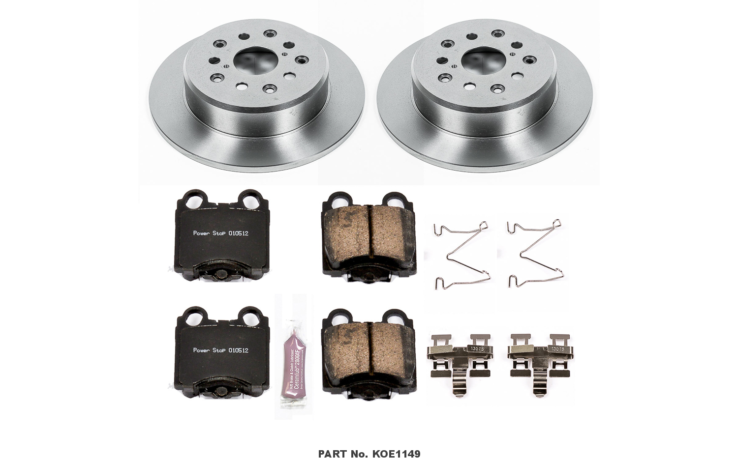 Autospecialty KOE1146 1-Click OE Replacement Brake Kit Power Stop